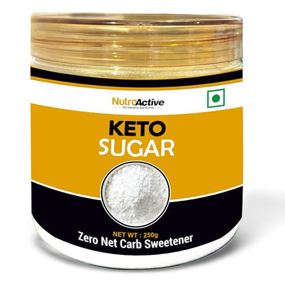 NutroActive Keto Sugar Zero Carb Sweetener 