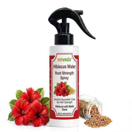 Emveda Pure Hibiscus Water & Methi Dana Hair Spray for Hair Growth 200ml