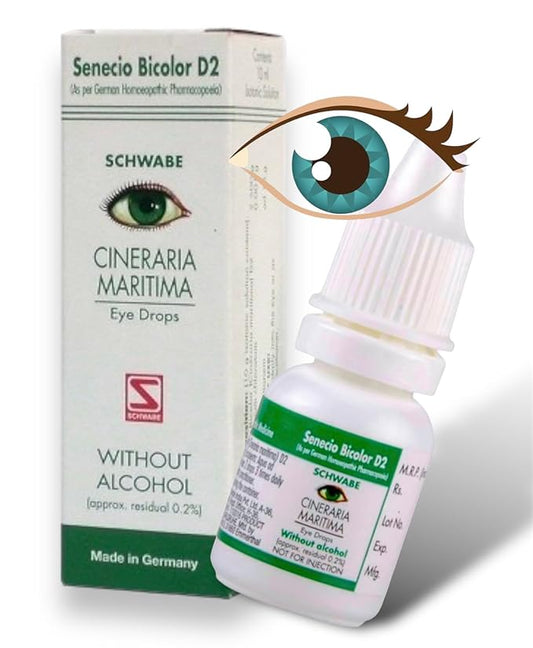 Dr Willmar Schwabe Germany Cineraria Maritima Eye Drop