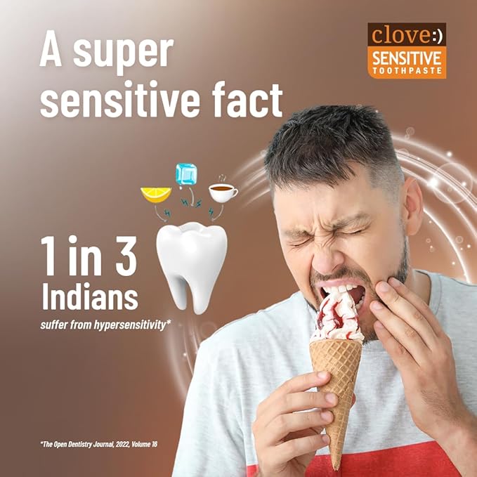 Clove Sensitive Toothpaste - PUSHMYCART