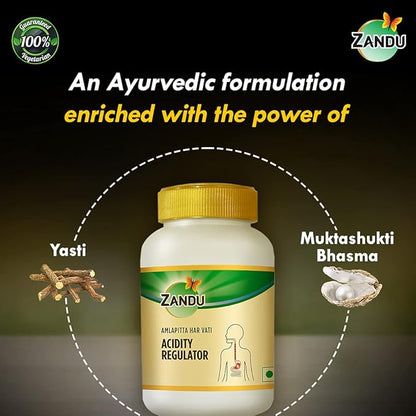 zandu acidity regulator amlapitta har vati tablets