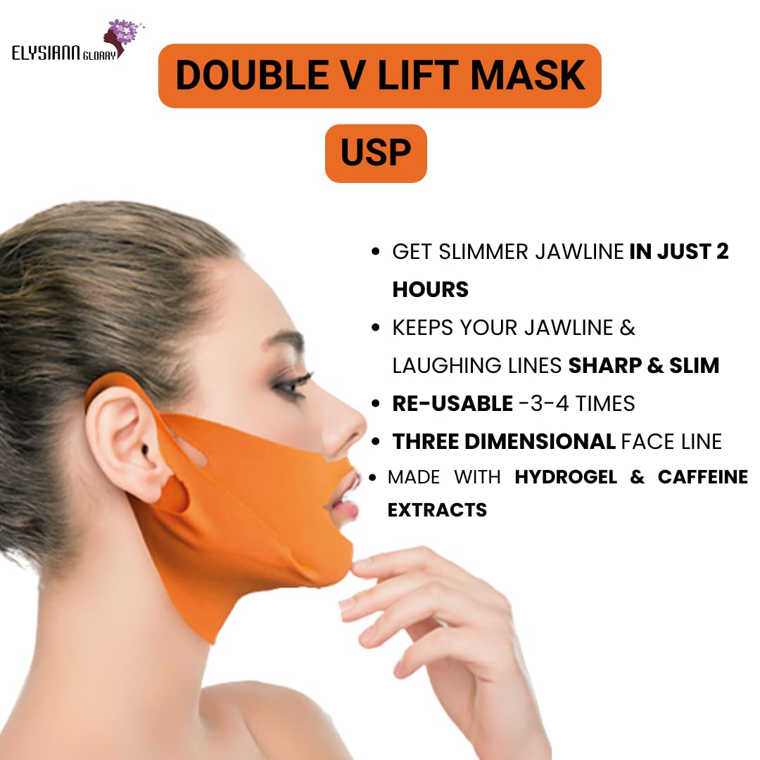 Elysiann Glorry Double Up V Lifting Mask | Face Lifting Mask