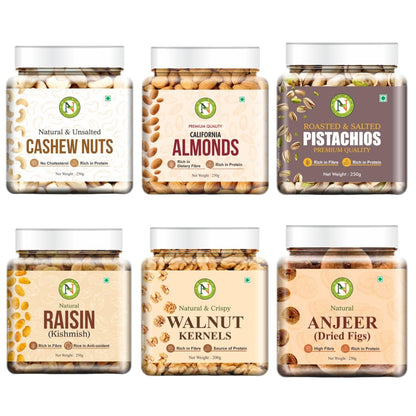 NatureVit Mixed Dry Fruits Combo Premium Almonds