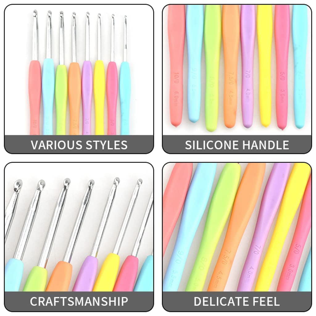 Crochet Hooks Set of 9 - image 3