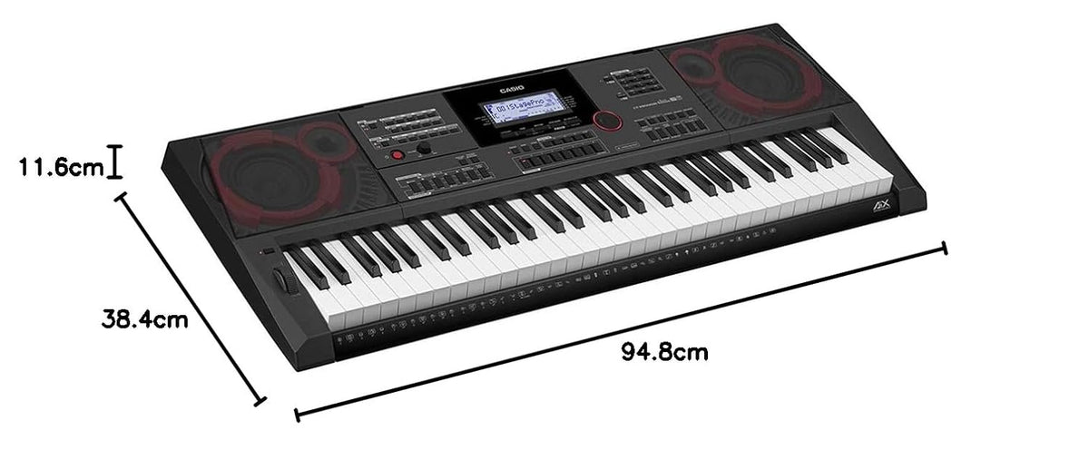 Casio CT-X9000IN 61 Key Portable Keyboard Black