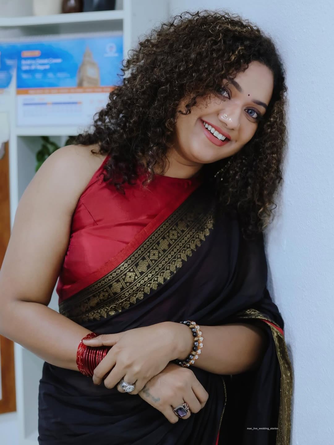 Vasthrlay Cotton Classic Saree with decorative traditional design