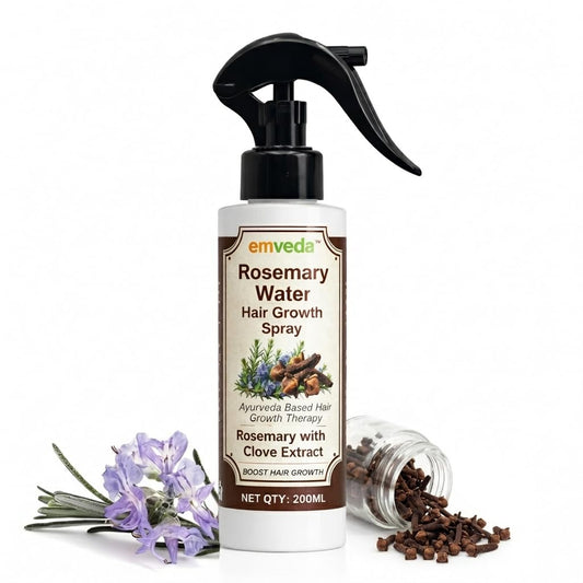 Emveda Pure Rosemary Water & Clove Hair Spray for Hair Growth 200ml