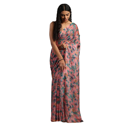 Vasthrlay Classic Chiffon Traditional Saree for festive ethnic occasions