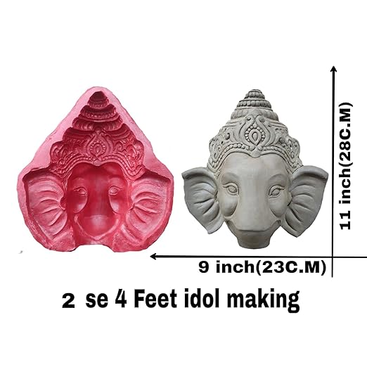 Ganesh Mold For Making Idols B36 - PUSHMYCART