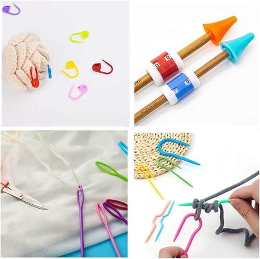 52 Pcs Ergonomic Crochet Hook Set with Storage Case - image 4
