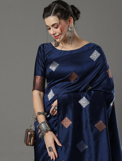 Vasthrlay Classic Traditional Saree with elegant banarasi styling