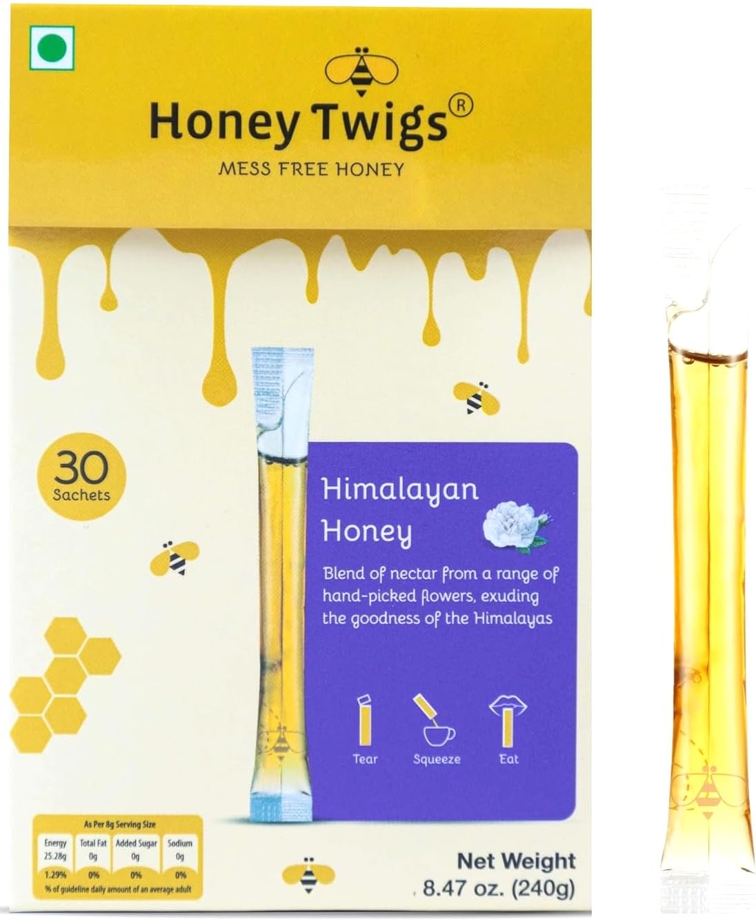 Honey Twigs Himalayan Multiflora Honey