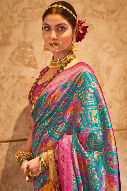Vasthrlay Classic Traditional Saree for wedding and party wear styling