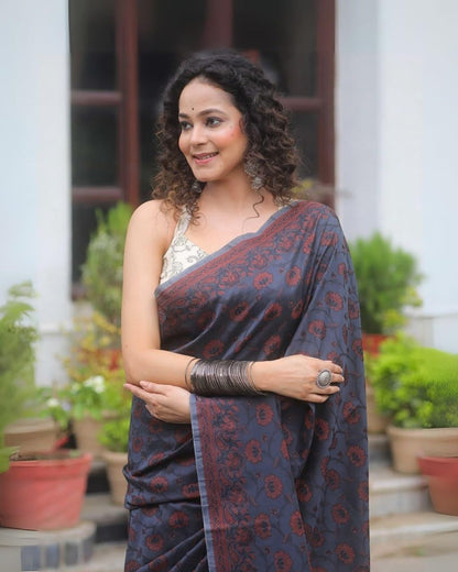 Vasthrlay Classic Traditional Saree for wedding and party wear styling