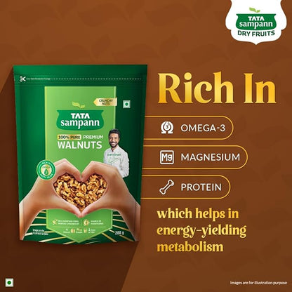 Tata Sampann Pure Walnuts/Akhrot - PUSHMYCART