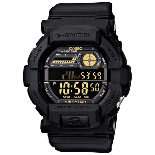 Casio G-Shock GD-350-1BDR Digital Dial Black Resin Strap Mens Watch Shock and 200M Water Resistant G441