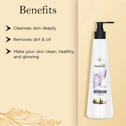 Corlin FairGlow Daily Cleansing Milk with Vitamin E
