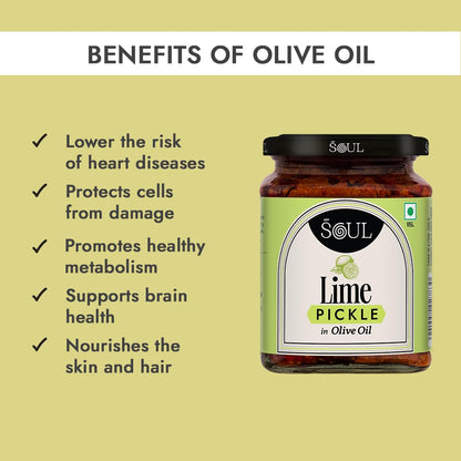 ADF Soul Lime Pickle in Olive Oil - PUSHMYCART