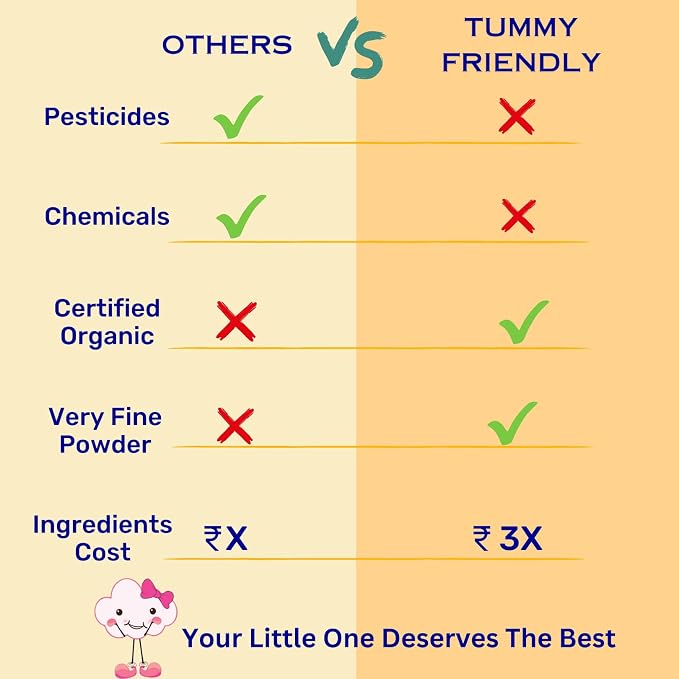 TummyFriendly Foods Certified Organic Oats Porridge Mix for 6 Months Old