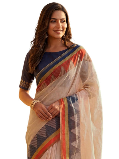Vasthrlay Classic Ethnic Printed Saree for festive ethnic occasions