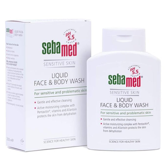Sebamed Liquid Face And Body Wash