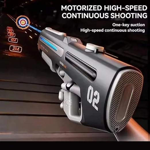 Storio Rechargeable Electric Automatic Water Playing Squirt Guns - PUSHMYCART