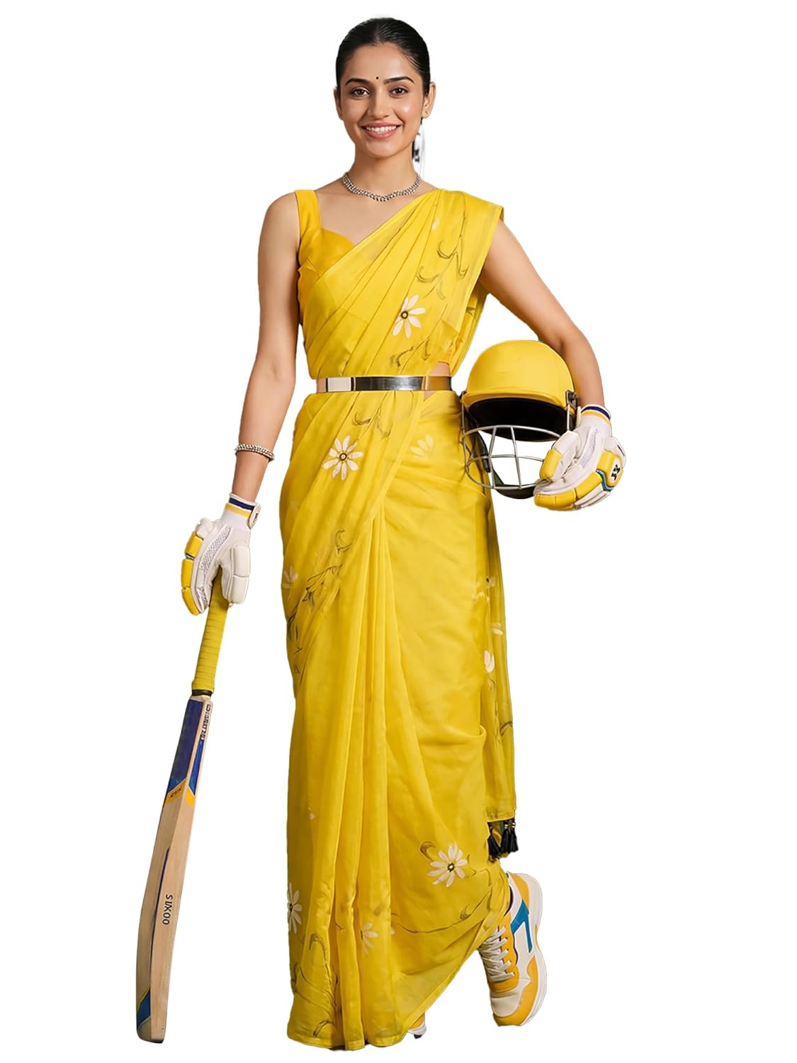 Vasthrlay Classic Chiffon Traditional Ethnic Wear for festive occasions