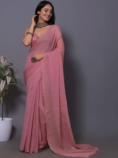 Vasthrlay Ethnic Classic Saree with decorative traditional design