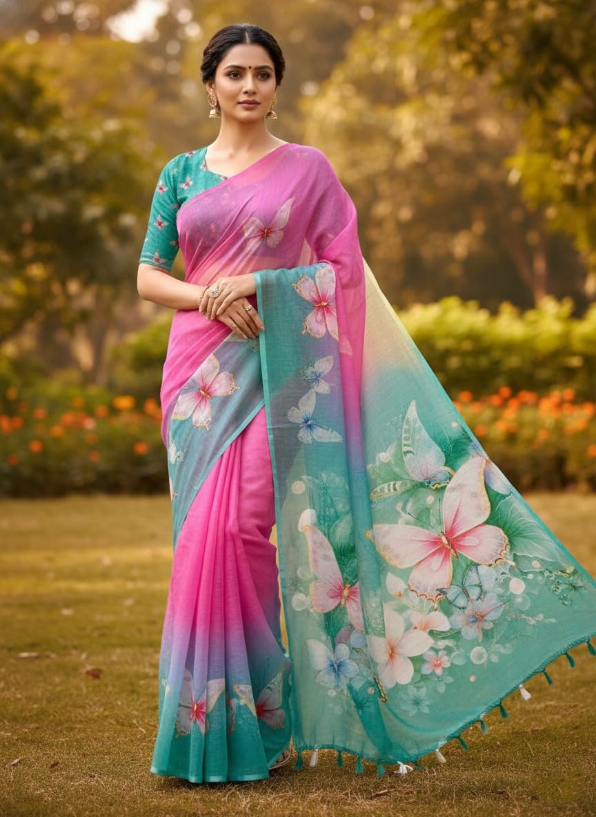 Vasthrlay Classic Traditional Saree with elegant Ethnic styling