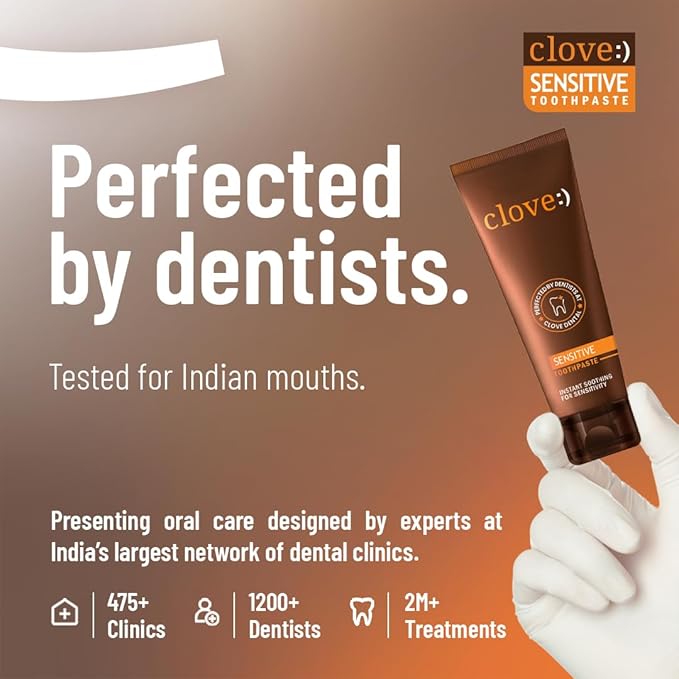 Clove Sensitive Toothpaste - PUSHMYCART