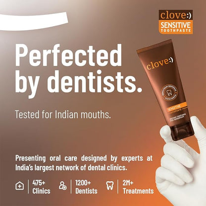 Clove Sensitive Toothpaste - PUSHMYCART