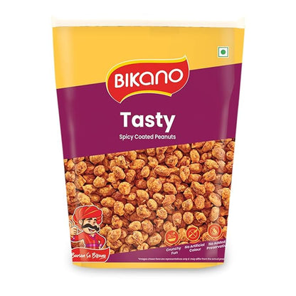 Bikano Tasty Spicy Coated Peanuts - PUSHMYCART