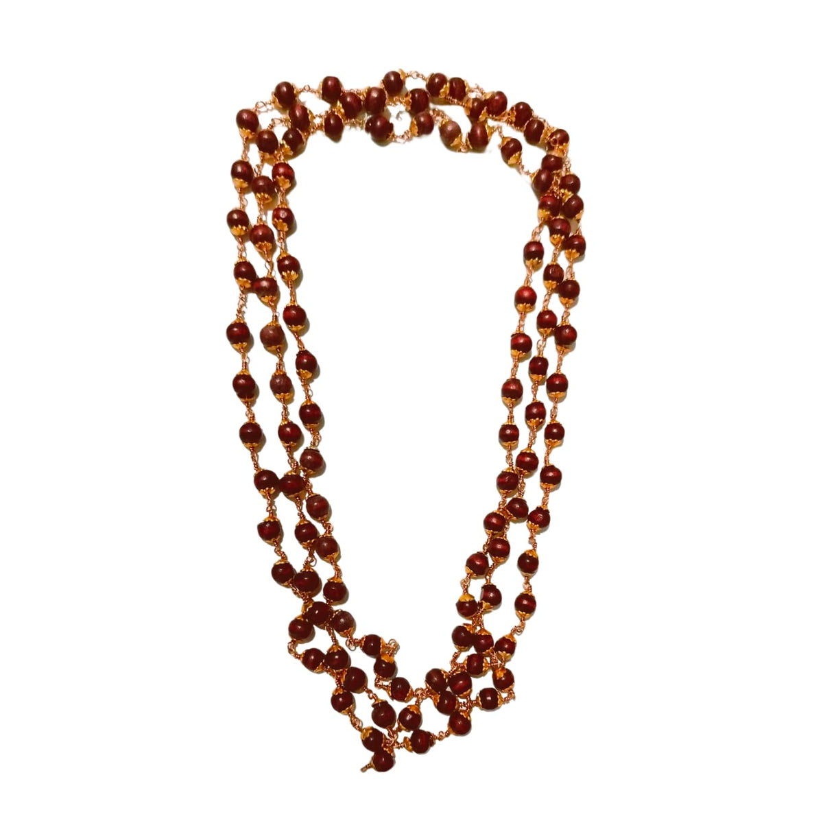 SRI YAGNAA Ayyappa Vratham Spatika Mala Set with Pendant