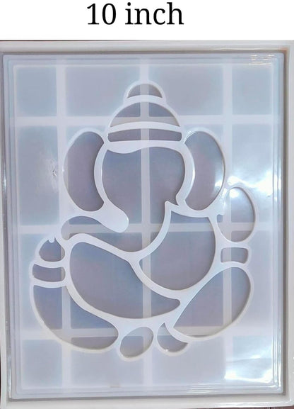 Polystore Ganpati Frame Silicone Epoxy Resin Casting Mould