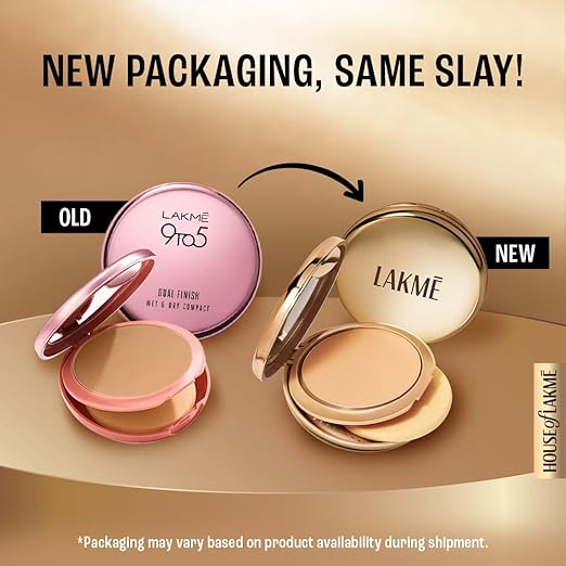 LAKMÉ 9To5 Wet&Dry Compact 38 Walnut - PUSHMYCART