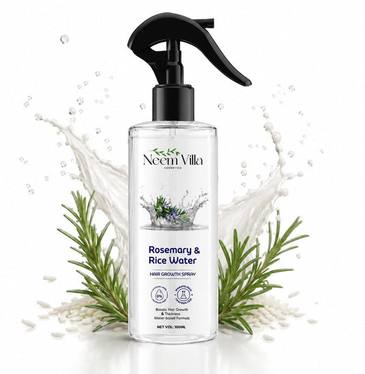 Sutroku Rosemary & Rice Water Hair Spray for Hair Growth Support 100ml