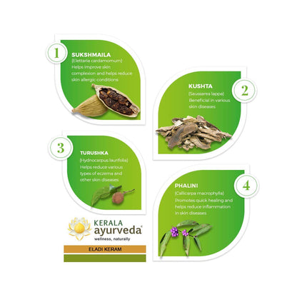 Kerala Ayurveda Eladi Keram - PUSHMYCART