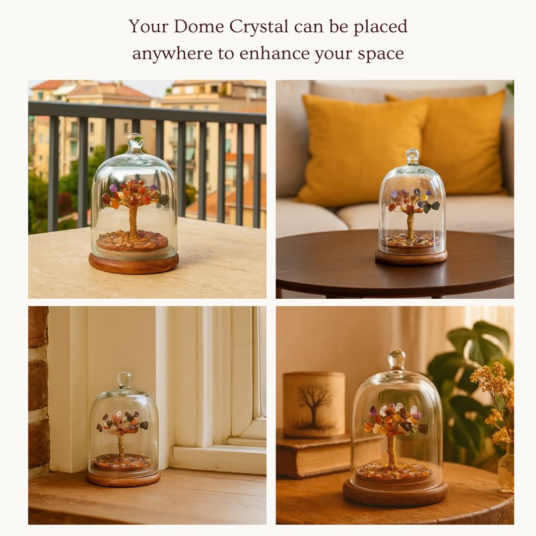 RITUALISTIC Dome Crystal Chakra Tree