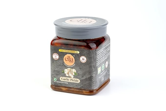Ella Foods Garlic Pickle - PUSHMYCART