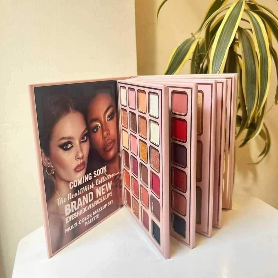 SKINPLUS 5in1 Book-Style Foldable Makeup Palette Set