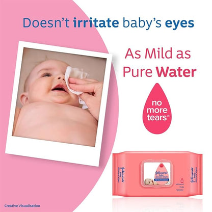 Johnson's Baby Wet Wipes - PUSHMYCART