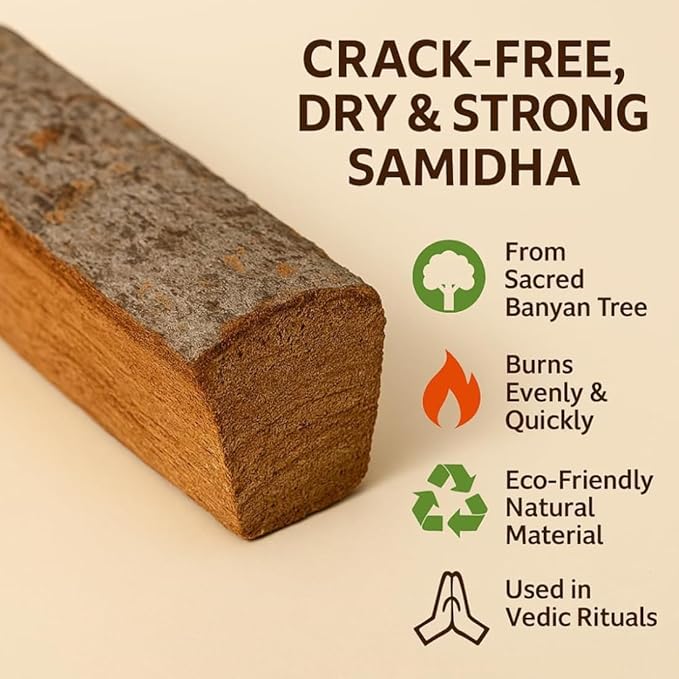 Banyan (Bargad) Thick Havan Samidha Sticks