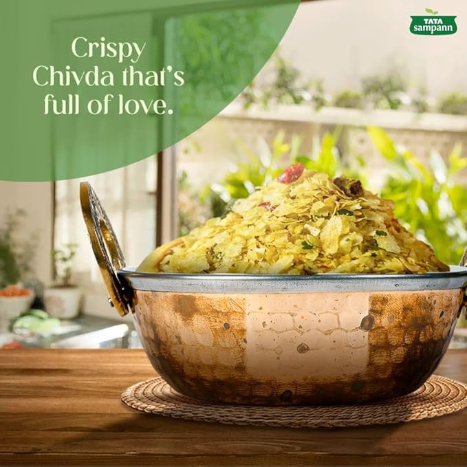 Tata Sampann White Thin Poha - PUSHMYCART