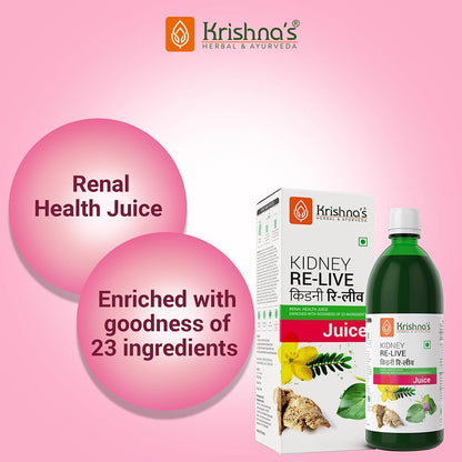 Krishna'S Herbal & Ayurveda Kidney Relive Juice 