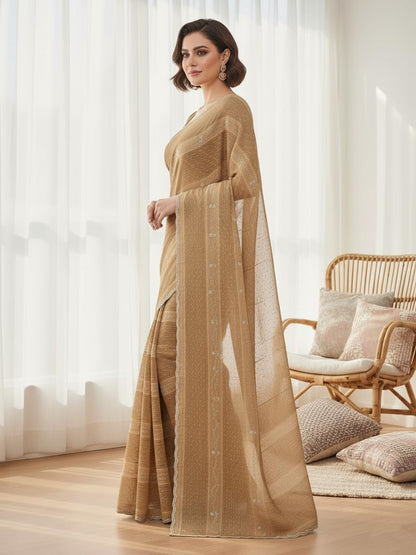 Vasthrlay Georgette Ethnic Wear with traditional design
