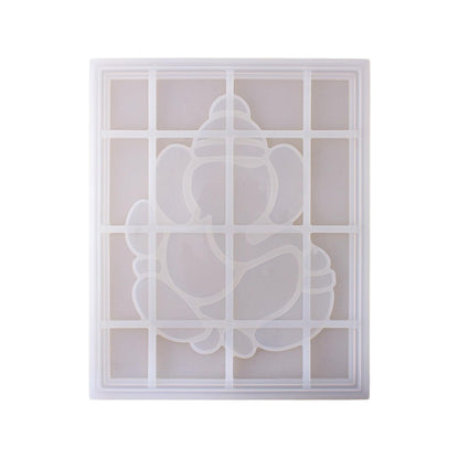 Itsy Bitsy Ganesha Frame Silicone Mould 10.7 x 8.4 inch