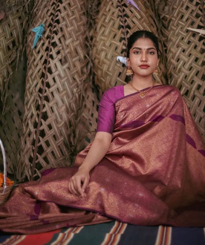 Vasthrlay Ethnic Classic Saree with decorative traditional design
