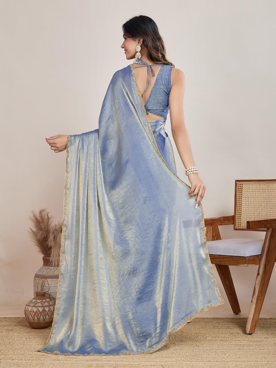 Vasthrlay Classic Traditional Saree for wedding and party wear styling