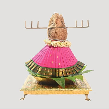 varalakshmi Pooja kalasam Flower Stand - PUSHMYCART