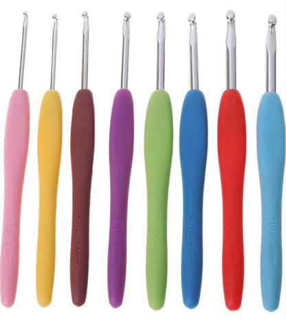 8 Pcs Crochet Needles, Knitting Needles, Crochet Kit - image 1